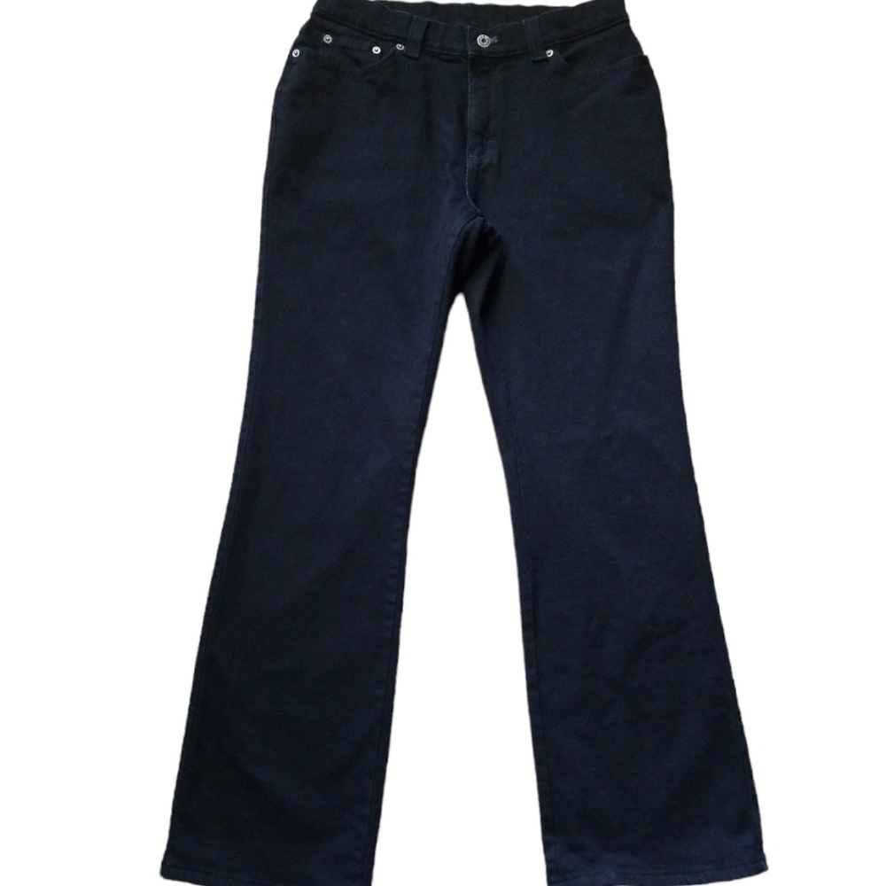 VINTAGE Riveted by Lee Women's Black Bootcut Jeans Sz. 10M
